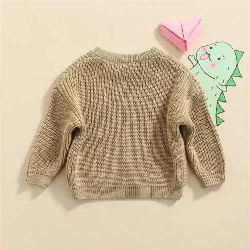 Suefunskry Newborn Baby Knitted Long Sleeve Autumn Winter Sweater - Image 103