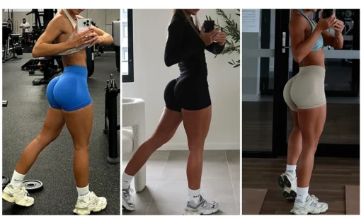 Impact Ribbed Seamless Shorts - Image 32