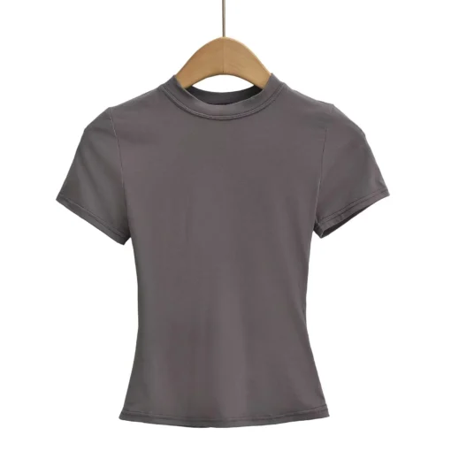 Sexy Slim Y2K Short Sleeve - Image 18
