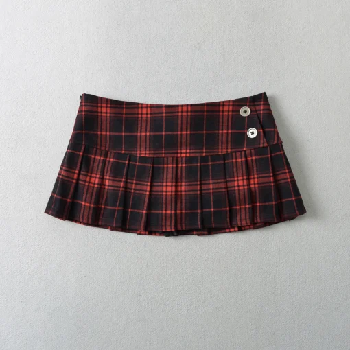 Y2K Plaid Summer Skirt - Image 9