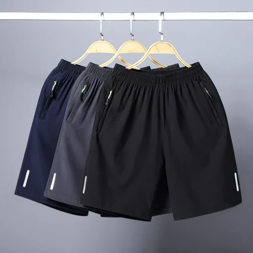 3XL Quick Dry Jogging Fitness Shorts - Image 36