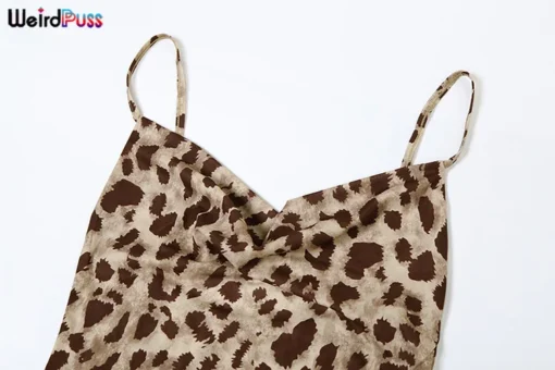 Leopard Print Dress - Image 12