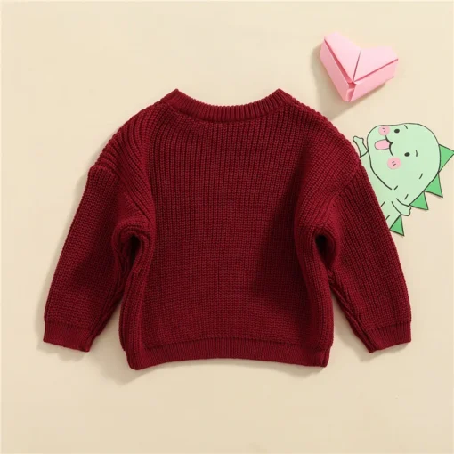 Suefunskry Newborn Baby Knitted Long Sleeve Autumn Winter Sweater - Image 101