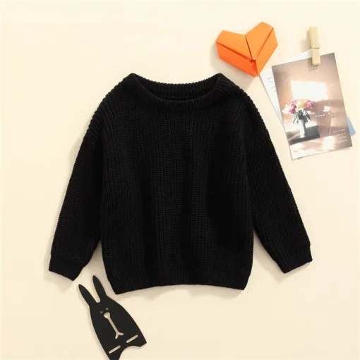 Suefunskry Newborn Baby Knitted Long Sleeve Autumn Winter Sweater - Image 111