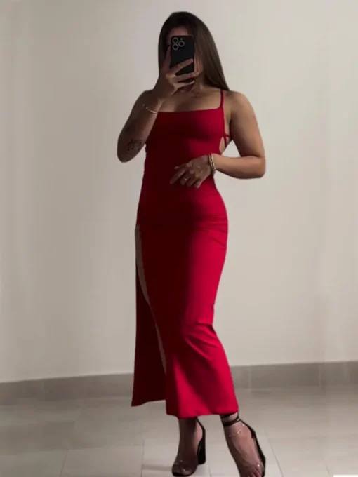 Halter Strap Spice Girl Dress - Image 5