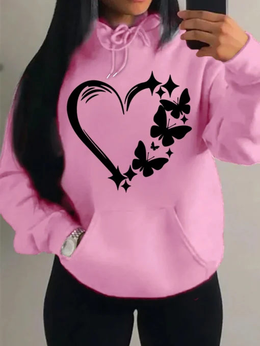 Love And Butterfly Hoodie - Image 37
