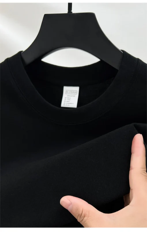 pure cotton summer high-end men's short sleeve T-shirt - Image 45