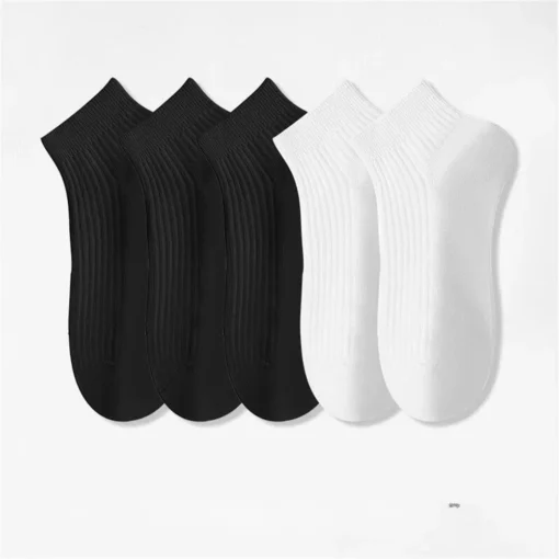 5 Pairs/Pack Ankle Socks - Image 8