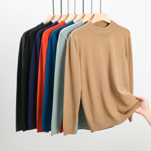 Half Turtleneck Knitwear Sweater - Image 12