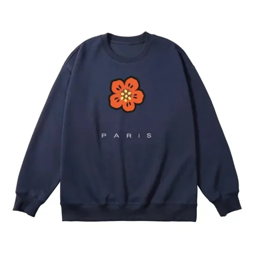 Flowers Cotton Hoodie - Image 3