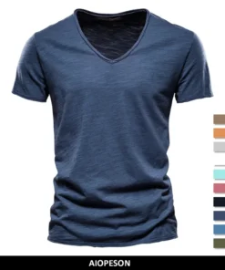 Slim Fit solid Male Short Sleeve T-Shirt