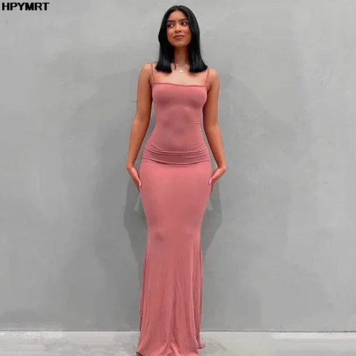 Satin Slip Maxi Dress - Image 19