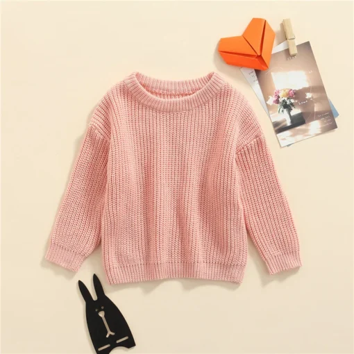 Suefunskry Newborn Baby Knitted Long Sleeve Autumn Winter Sweater - Image 118