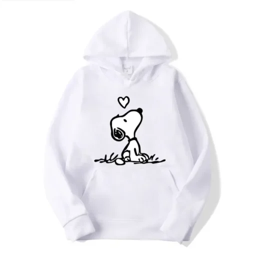 Pullover Snoopy Hoodie - Image 2