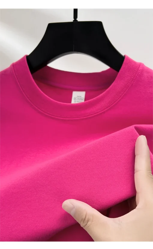 pure cotton summer high-end men's short sleeve T-shirt - Image 31